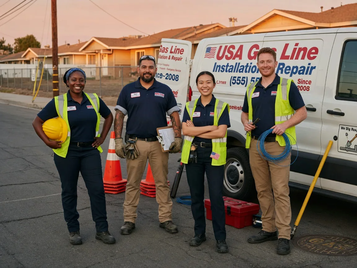 Gas Line Installation company in Kingman, KS